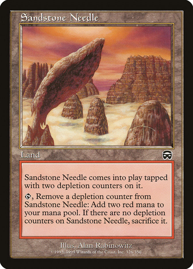 Sandstone Needle [Mercadian Masques] | Card Citadel