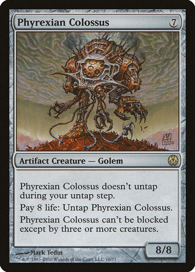 Phyrexian Colossus [Duel Decks: Phyrexia vs. the Coalition] | Card Citadel