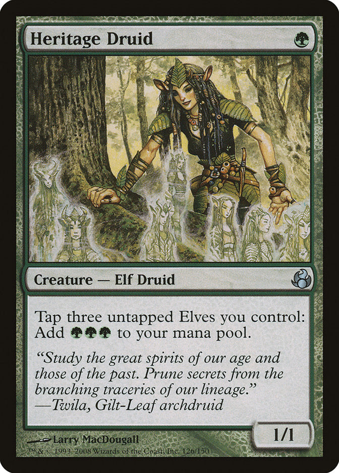 Heritage Druid [Morningtide] | Card Citadel