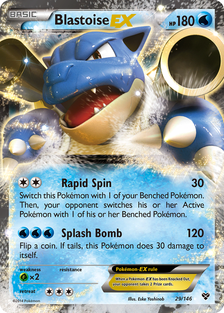 Blastoise EX (29/146) [XY: Base Set] | Card Citadel