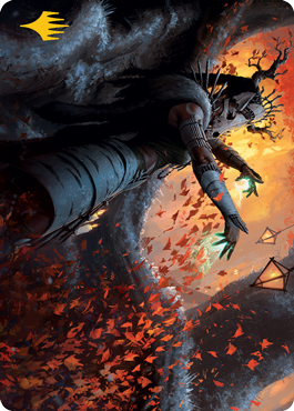 Dawnhart Rejuvenator Art Card (Gold-Stamped Signature) [Innistrad: Midnight Hunt Art Series] | Card Citadel