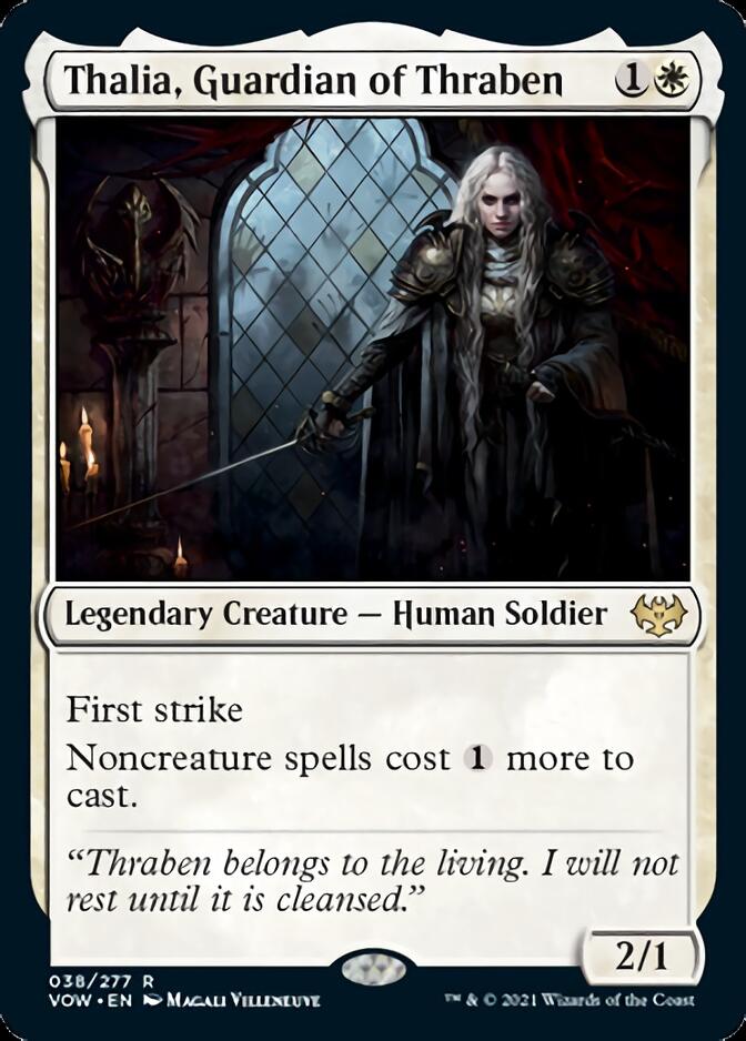 Thalia, Guardian of Thraben [Innistrad: Crimson Vow] | Card Citadel