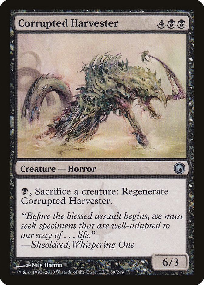 Corrupted Harvester [Scars of Mirrodin] | Card Citadel