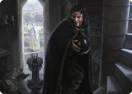 Grima, Saruman's Footman Art Card [The Lord of the Rings: Tales of Middle-earth Art Series] | Card Citadel