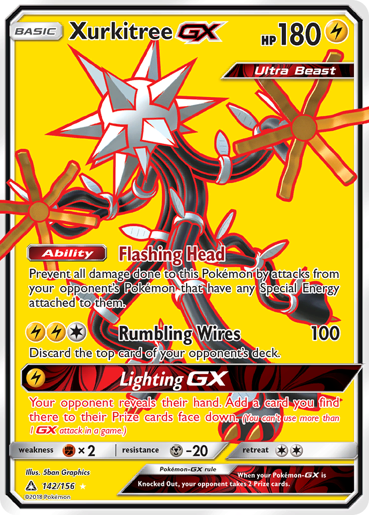 Xurkitree GX (142/156) [Sun & Moon: Ultra Prism] | Card Citadel