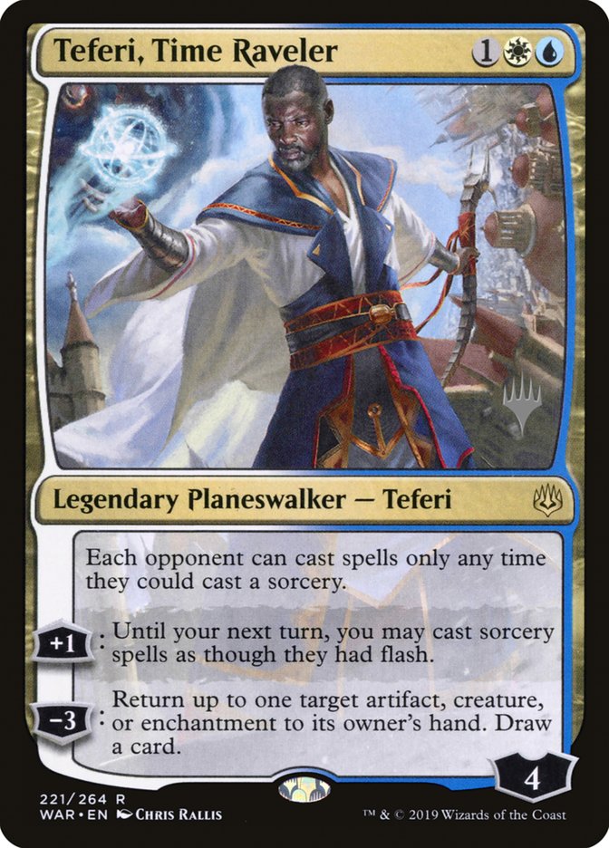 Teferi, Time Raveler [War of the Spark Promos] | Card Citadel