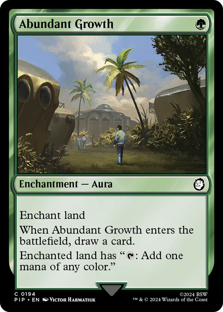 Abundant Growth [Fallout] | Card Citadel