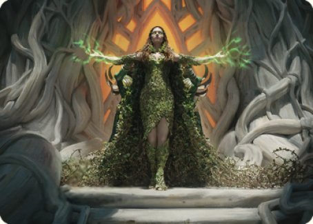 Titania, Voice of Gaea Art Card [The Brothers' War Art Series] | Card Citadel