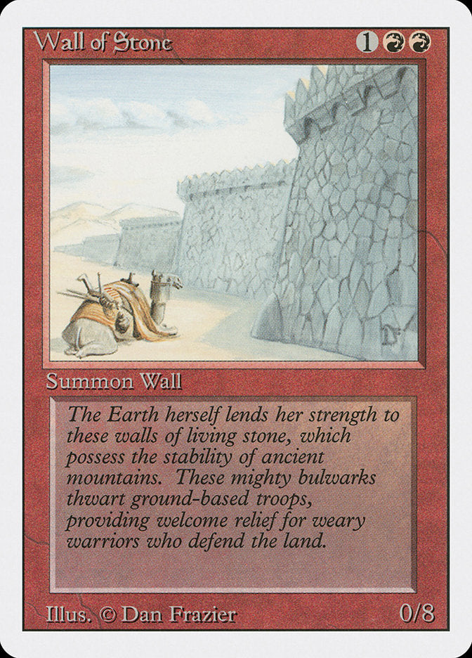 Wall of Stone [Revised Edition] | Card Citadel