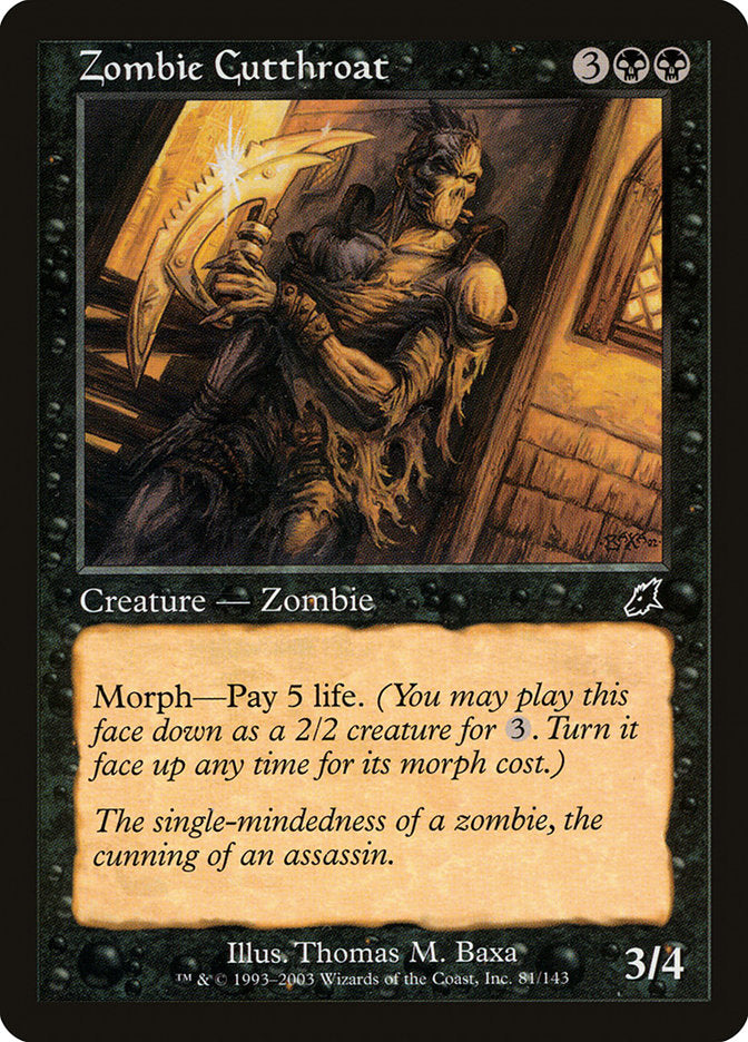 Zombie Cutthroat [Scourge] | Card Citadel