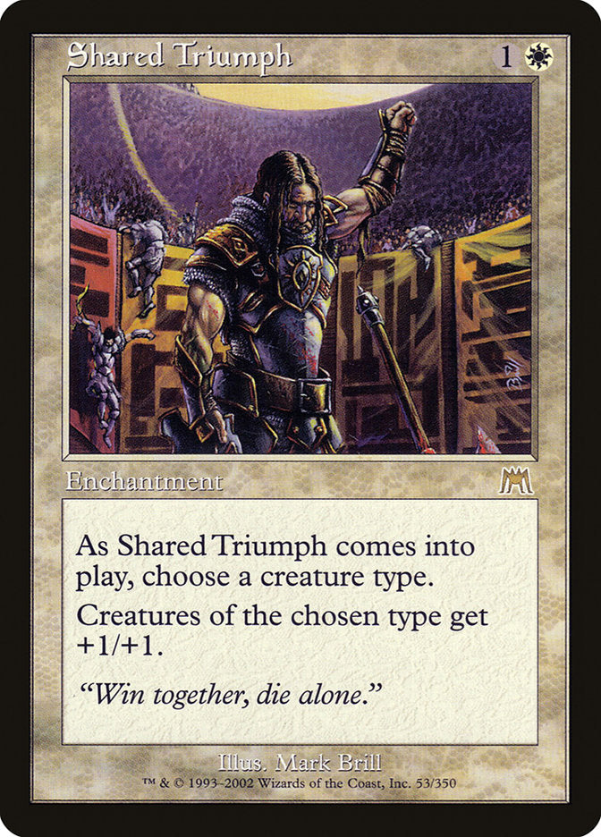 Shared Triumph [Onslaught] | Card Citadel