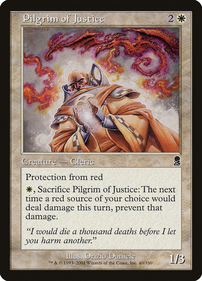 Pilgrim of Justice [Odyssey] | Card Citadel