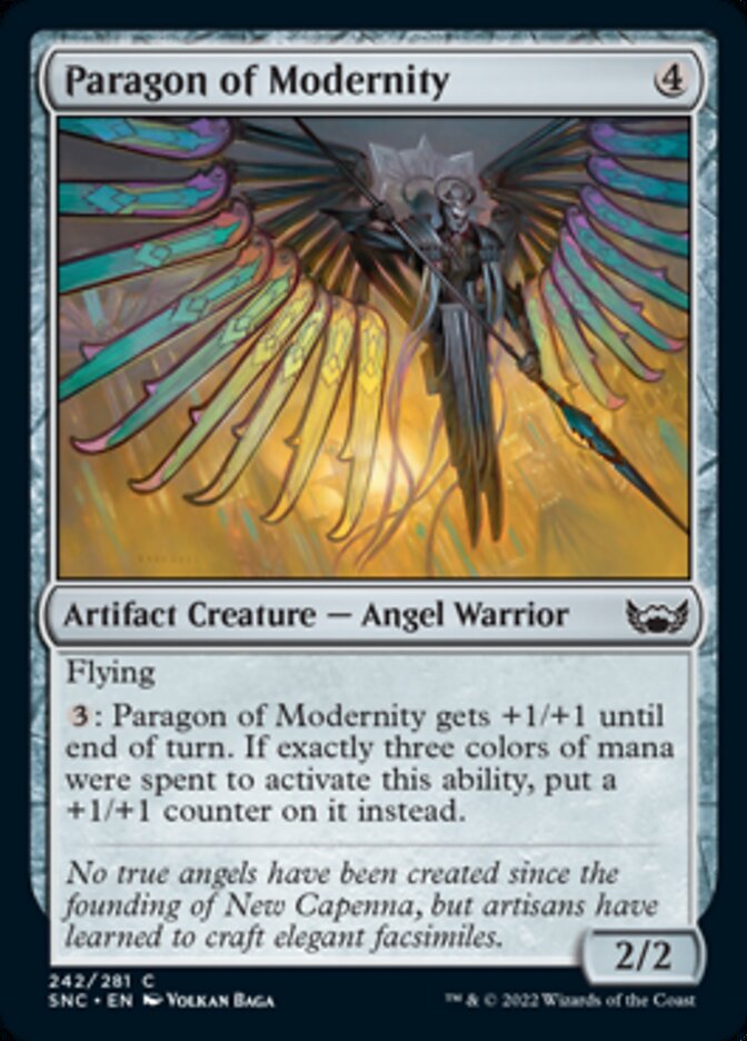 Paragon of Modernity [Streets of New Capenna] | Card Citadel