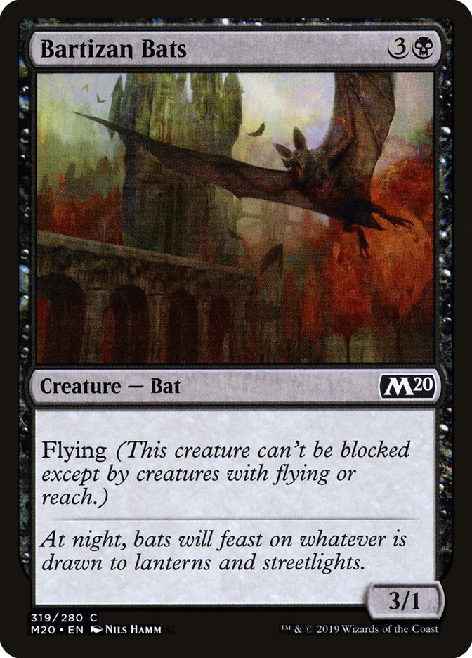 Bartizan Bats [Core Set 2020] | Card Citadel