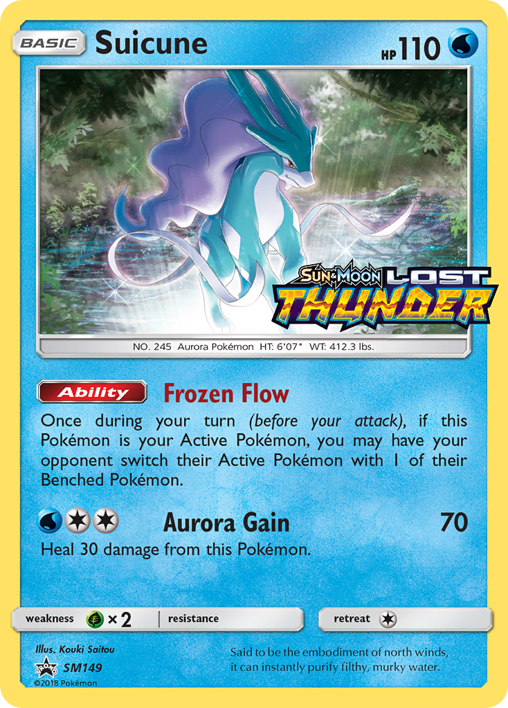 Suicune (SM149) [Sun & Moon: Black Star Promos] | Card Citadel