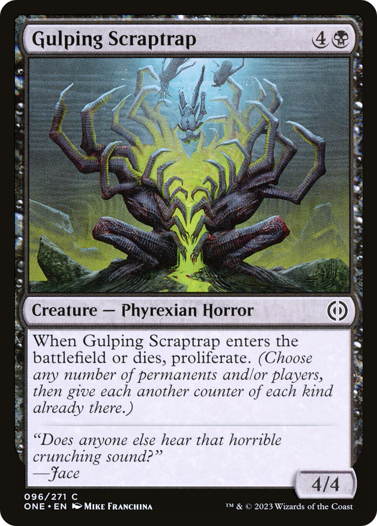 Gulping Scraptrap [Phyrexia: All Will Be One] | Card Citadel