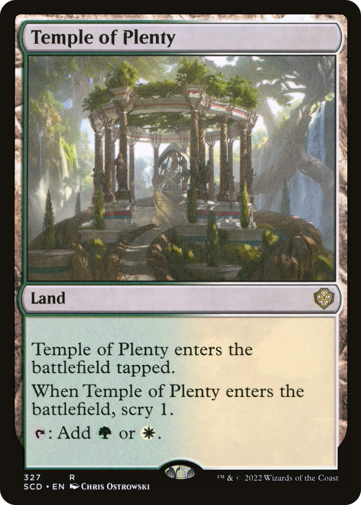 Temple of Plenty [Starter Commander Decks] | Card Citadel