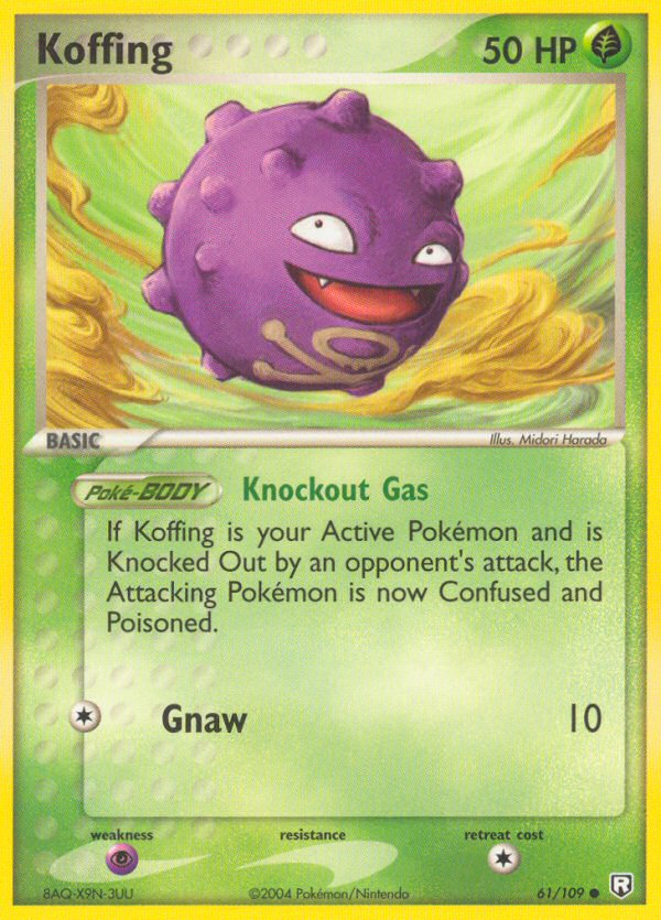 Koffing (61/109) [EX: Team Rocket Returns] | Card Citadel