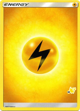 Lightning Energy (Pikachu Stamp #39) [Battle Academy 2020] | Card Citadel