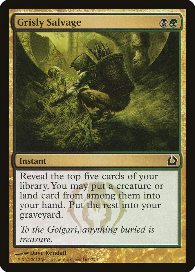 Grisly Salvage [Return to Ravnica] | Card Citadel