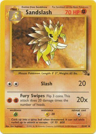 Sandslash (41/62) [Fossil Unlimited] | Card Citadel