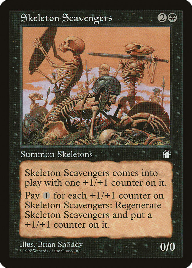 Skeleton Scavengers [Stronghold] | Card Citadel