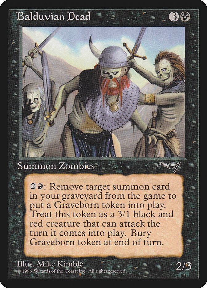 Balduvian Dead [Alliances] | Card Citadel