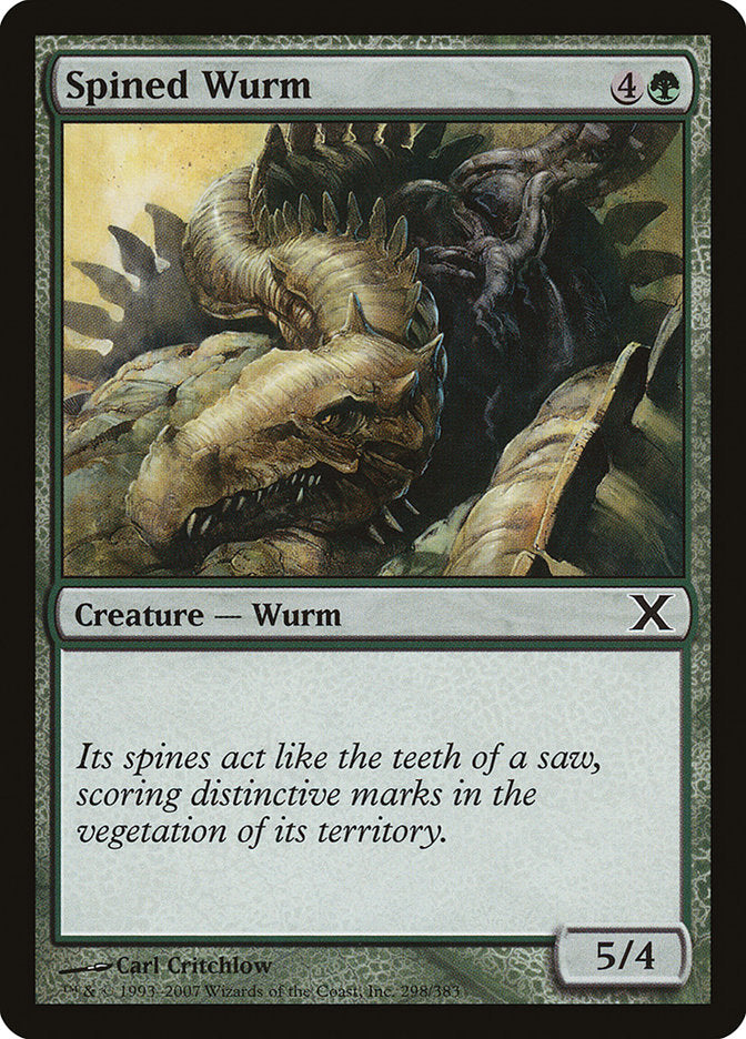 Spined Wurm [Tenth Edition] | Card Citadel