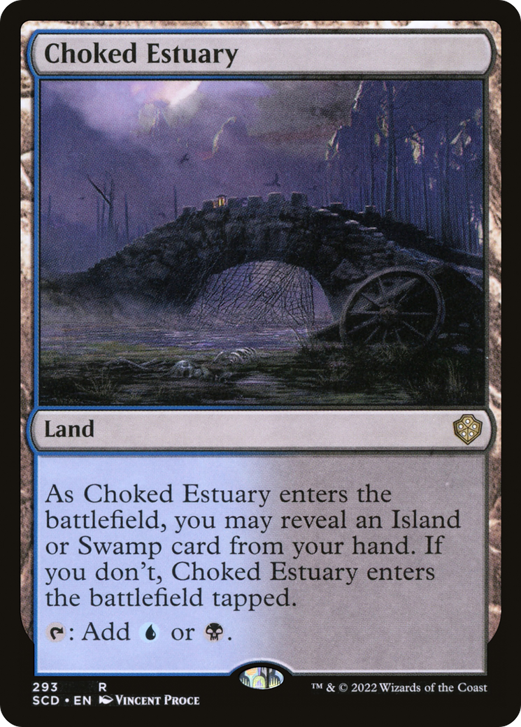 Choked Estuary [Starter Commander Decks] | Card Citadel