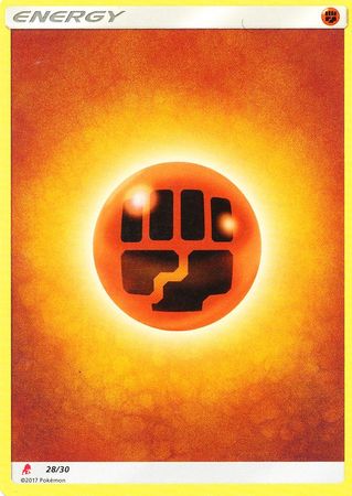 Fighting Energy (28/30) [Sun & Moon: Trainer Kit - Lycanroc] | Card Citadel
