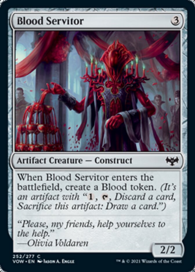 Blood Servitor [Innistrad: Crimson Vow] | Card Citadel