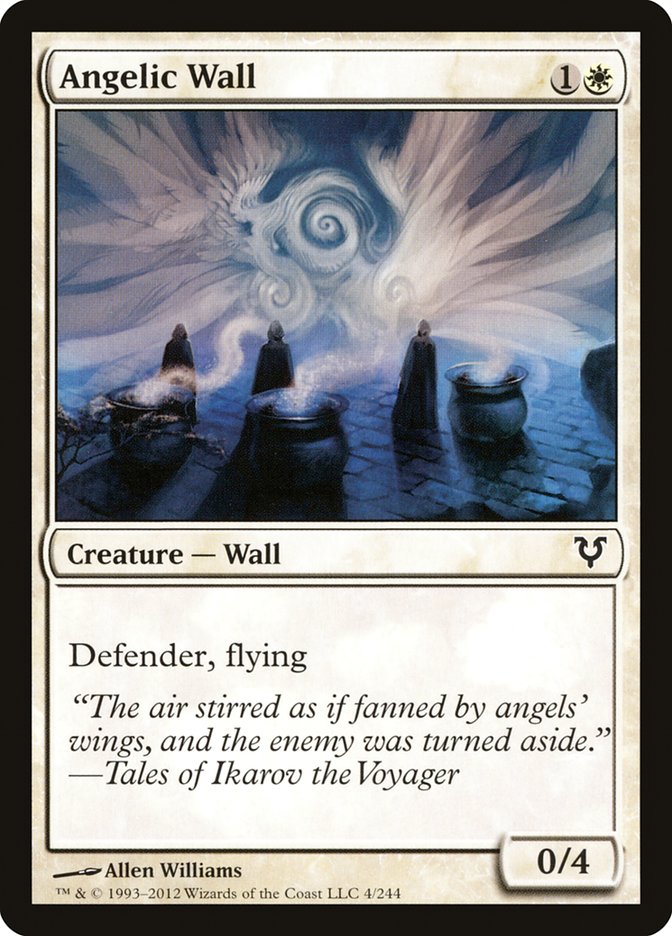 Angelic Wall [Avacyn Restored] | Card Citadel