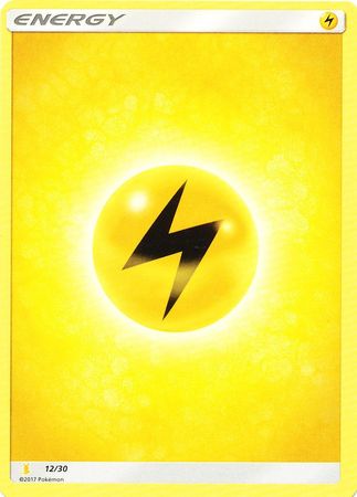 Lightning Energy (12/30) [Sun & Moon: Trainer Kit - Alolan Raichu] | Card Citadel