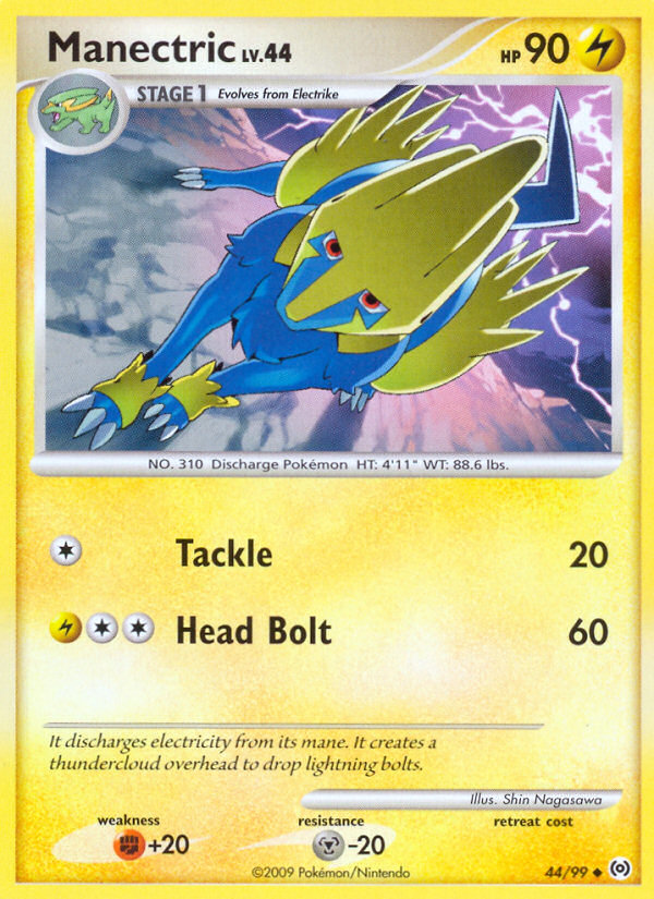 Manectric (44/99) [Platinum: Arceus] | Card Citadel