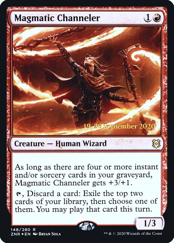 Magmatic Channeler  [Zendikar Rising Prerelease Promos] | Card Citadel