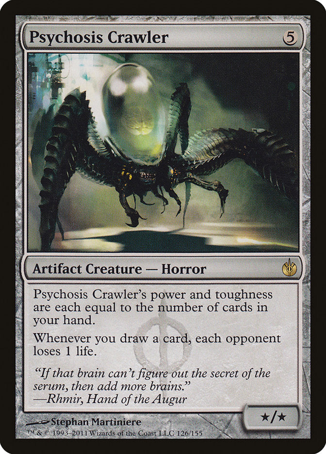 Psychosis Crawler [Mirrodin Besieged] | Card Citadel