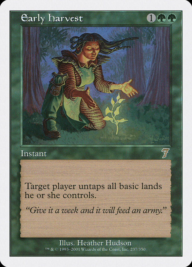 Early Harvest [Seventh Edition] | Card Citadel