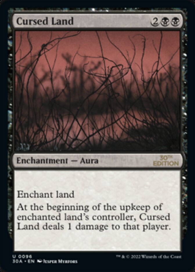 Cursed Land [30th Anniversary Edition] | Card Citadel