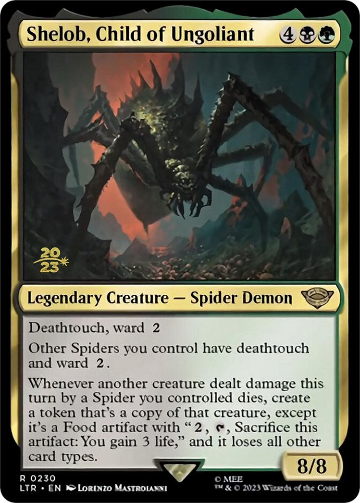 Shelob, Child of Ungoliant [The Lord of the Rings: Tales of Middle-Earth Prerelease Promos] | Card Citadel