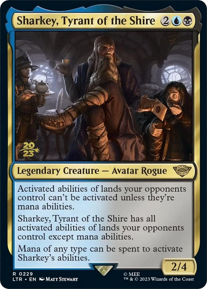 Sharkey, Tyrant of the Shire [The Lord of the Rings: Tales of Middle-Earth Prerelease Promos] | Card Citadel