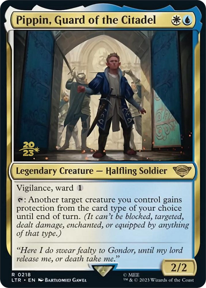 Pippin, Guard of the Citadel [The Lord of the Rings: Tales of Middle-Earth Prerelease Promos] | Card Citadel