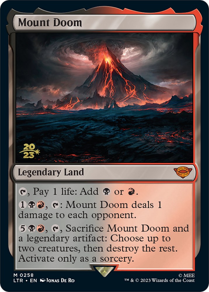 Mount Doom [The Lord of the Rings: Tales of Middle-Earth Prerelease Promos] | Card Citadel