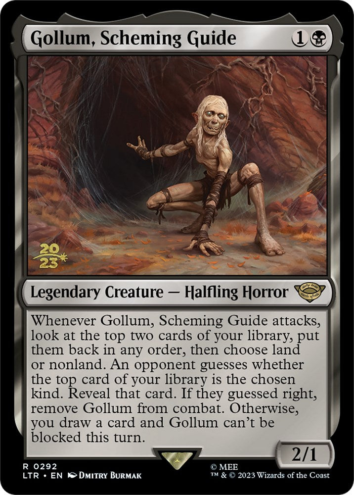 Gollum, Scheming Guide [The Lord of the Rings: Tales of Middle-Earth Prerelease Promos] | Card Citadel