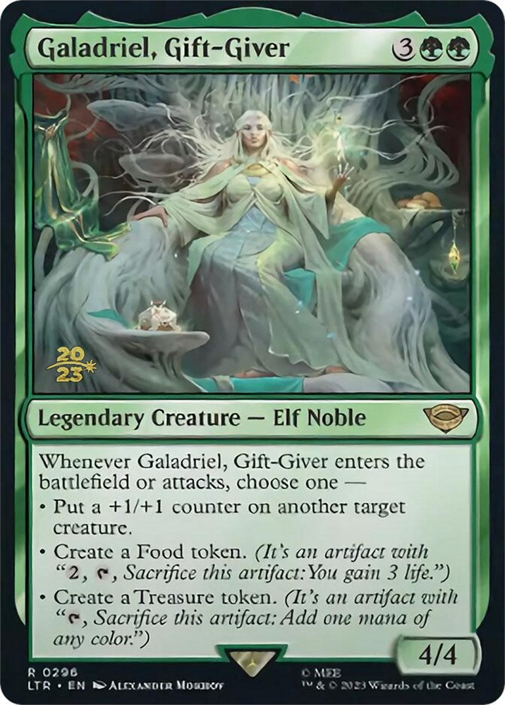 Galadriel, Gift-Giver [The Lord of the Rings: Tales of Middle-Earth Prerelease Promos] | Card Citadel