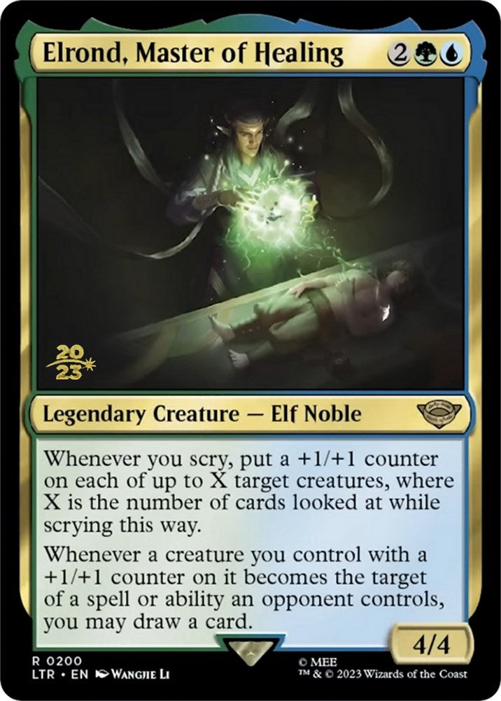 Elrond, Master of Healing [The Lord of the Rings: Tales of Middle-Earth Prerelease Promos] | Card Citadel