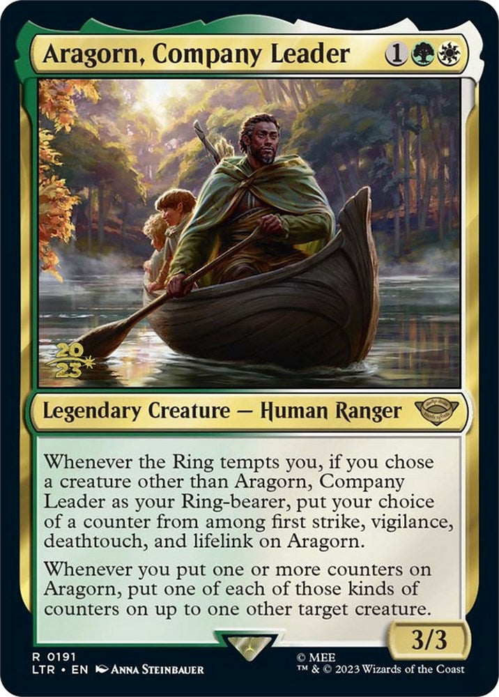 Aragorn, Company Leader [The Lord of the Rings: Tales of Middle-Earth Prerelease Promos] | Card Citadel