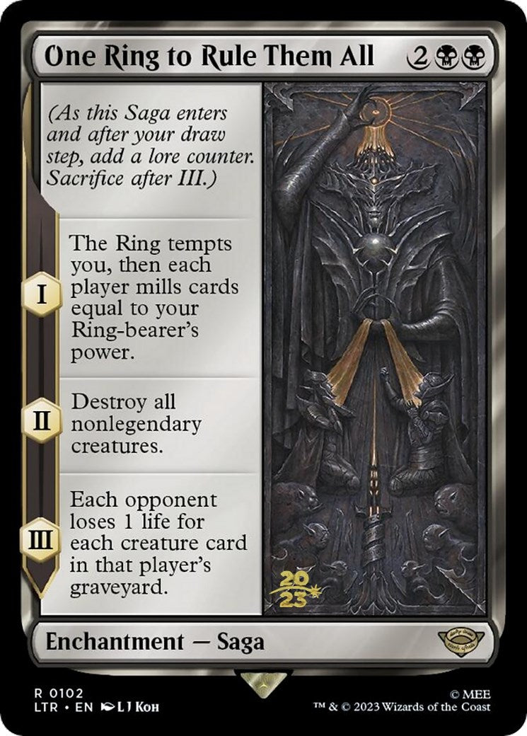 One Ring to Rule Them All [The Lord of the Rings: Tales of Middle-Earth Prerelease Promos] | Card Citadel