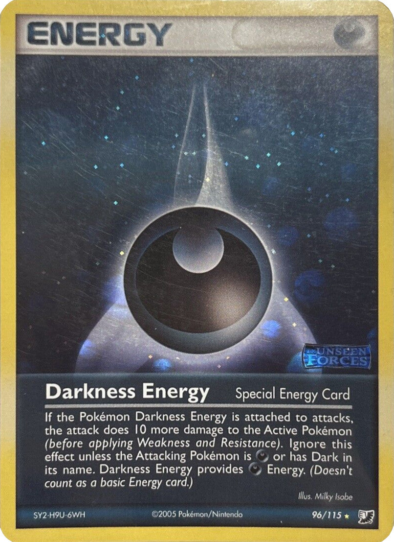 Darkness Energy (96/115) (Stamped) [EX: Unseen Forces] | Card Citadel