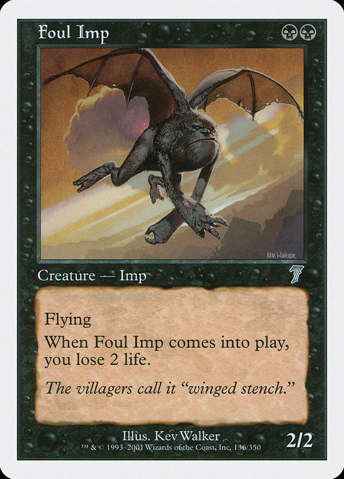 Foul Imp [Seventh Edition] | Card Citadel