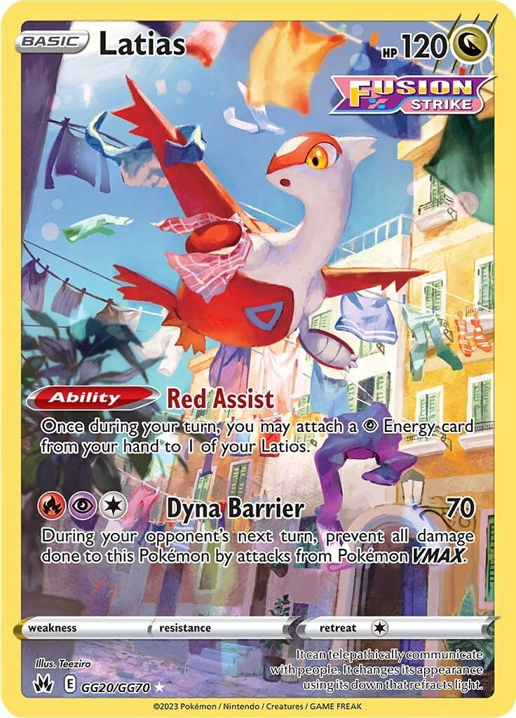 Latias (GG20/GG70) [Sword & Shield: Crown Zenith] | Card Citadel